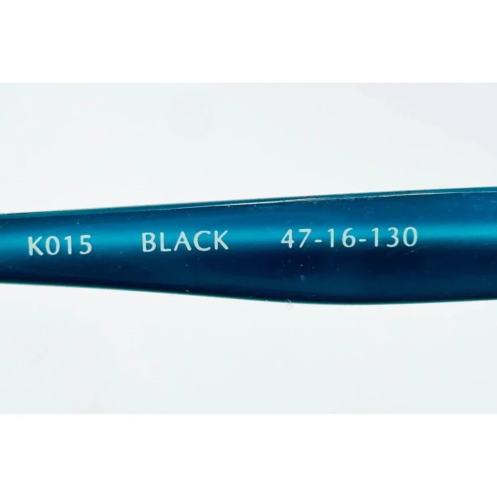 Converse Eyeglass Frames Kids Black Blue K015 Floral Temple 47-16-130